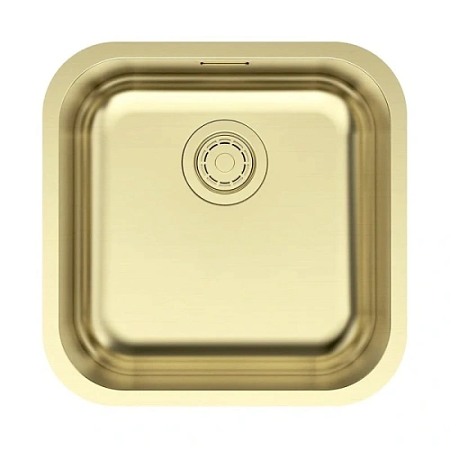 Мойка для кухни Paulmark Vello 44 см светлое золото - фото 1