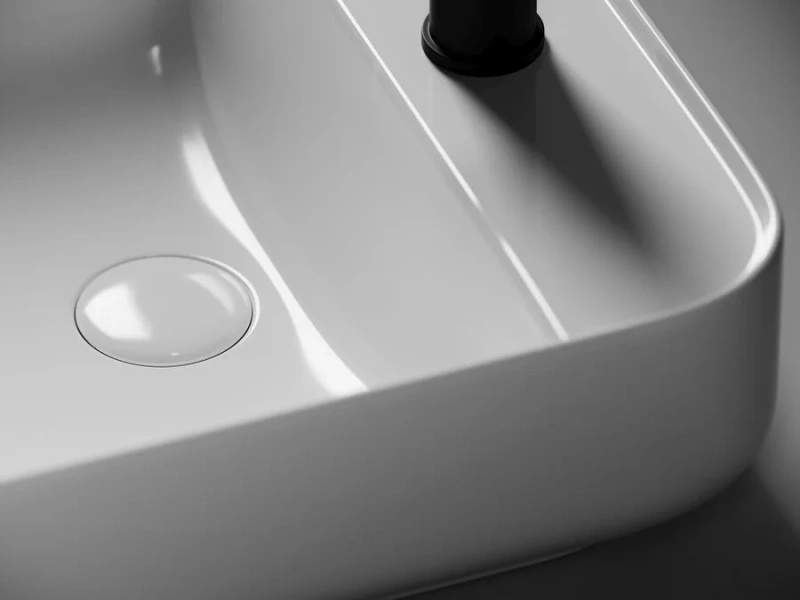 Раковина Ceramica Nova Element 39 см накладная CN5014 (детальная фотография), из санфарфора