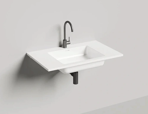 Раковина Salini Onda 80 см покраска по RAL полностью - фото 1