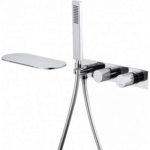 Смеситель для ванны Abber Rund хром - фото 1