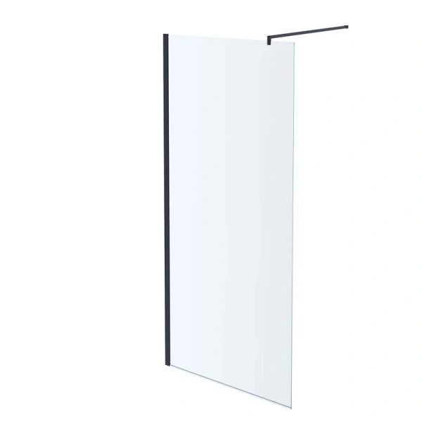 Душевая перегородка Акватек 120 см профиль оружейная сталь AQ WIW 12020GM (детальная фотография), другие