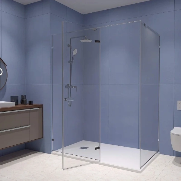 Душевой уголок RGW Stilvoll SV-040 120x80 см профиль хром, стекло прозрачное 353204028-11 (детальная фотография), современные, hi-tech