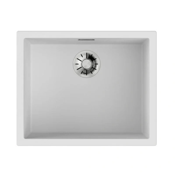 Мойка для кухни Omoikiri Yamakawa 55-U/I-WH 55 см белая 4993783 (детальная фотография)