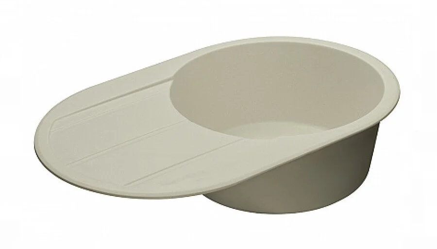 Мойка для кухни Акватон Амира 78 см жемчуг 1A712932AI240 (детальная фотография), округлой формы