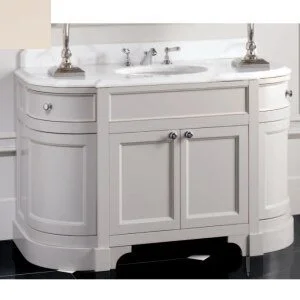 Тумба с мраморной столешницей, цвет полуглянцевый Warm Grey, мрамор Nero Marquinha, Devon&Devon Season EFSEASONWGNE (детальная фотография)