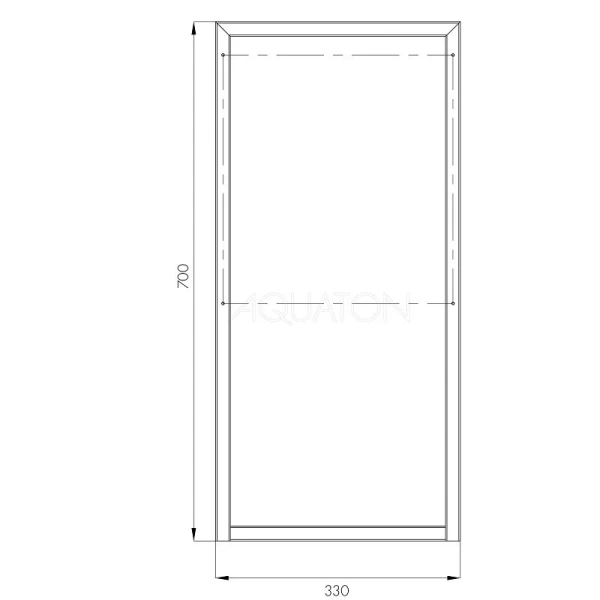 Опора для тумбы Акватон Лофт Урбан высокая 1A255303LQX70 (детальная фотография), нет в наличии