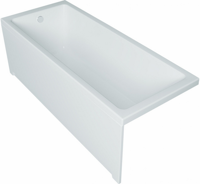 Ванна акриловая Triton Аура 160х70 см белая Щ0000050545 (детальная фотография), современныe, hi-tech