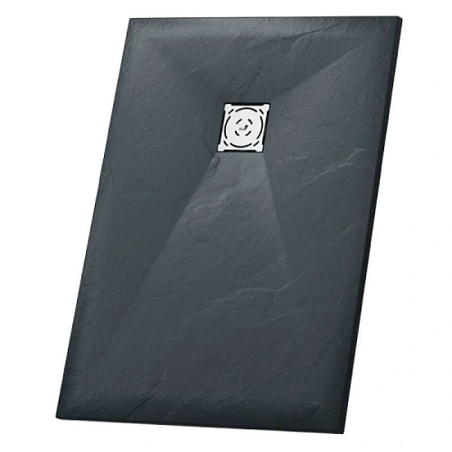 Душевой поддон RGW Stone Tray ST-G 130х80 см графит - фото 1