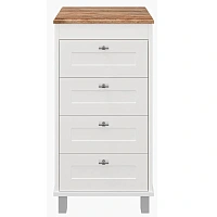 Тумба напольная Misty Марта 50 см с зеркалом