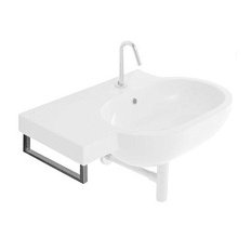 Полотенцедержатель для раковины боковой, цвет хром, Globo Bowl