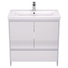 Тумба с раковиной напольная Velvex Klaufs tnKLA.80.2D.1Y-61 80 см МДФ