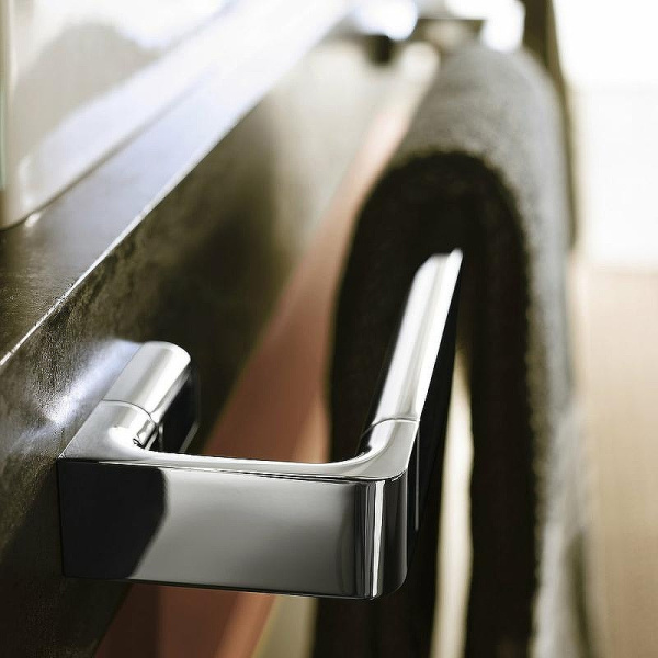 Полотенцедержатель для ванной Axor Universal Accessories хром 42833000 (детальная фотография), настенные