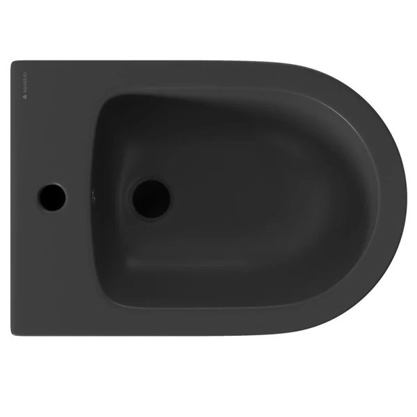 Биде подвесное Aqueduto CONE черное матовое CON0340 (детальная фотография), подвесные