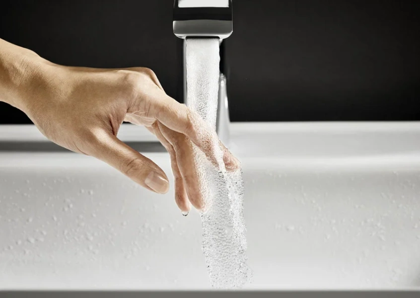 Смеситель для раковины Hansgrohe Vivenis 75020 сливной гарнитур (детальная фотография) index_1