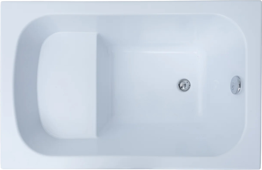 Ванна акриловая Aquanet Seed 110х70 см с сиденьем 246173 (детальная фотография)