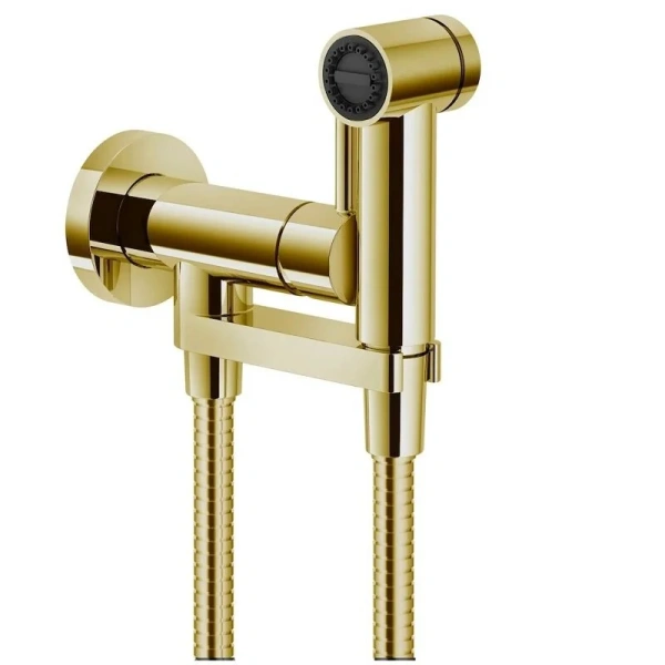 Гигиенический душ со смесителем Nobili золото AV00600GDP (детальная фотография)