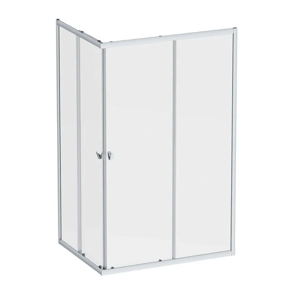 Душевой уголок Am.Pm Sunny 120x90 см хром матовый W87G-403-12090-MT (детальная фотография)