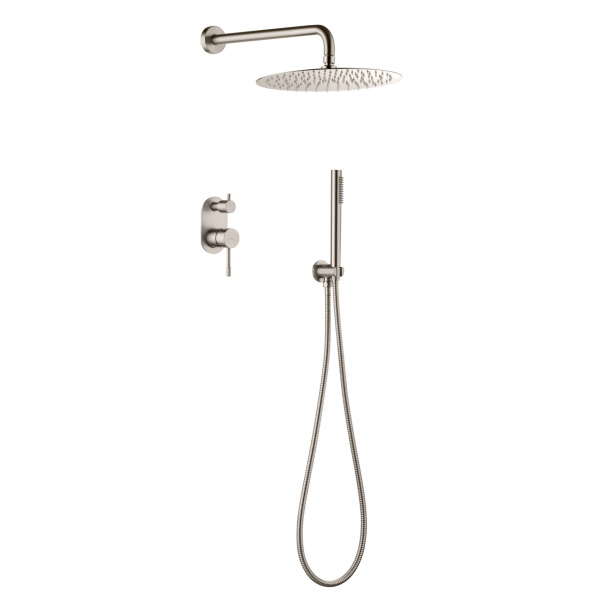 Душевой комплект Boheme Uno с внутренней частью nickel brush 464-NB (детальная фотография)