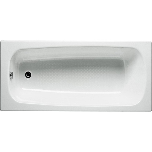 Ванна чугунная Roca Continental 170x70 см с противоскользящим покрытием 21291100R (детальная фотография), современныe, hi-tech