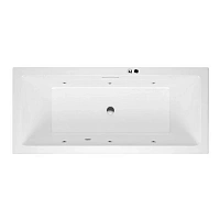 Ванна гидромассажная Excellent Heaven Slim Soft 160 x 75 см, белый/хром, WAEX.HEV16S.SOFT.CR