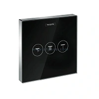 Переключатель потоков Hansgrohe ShowerSelect черный/хром