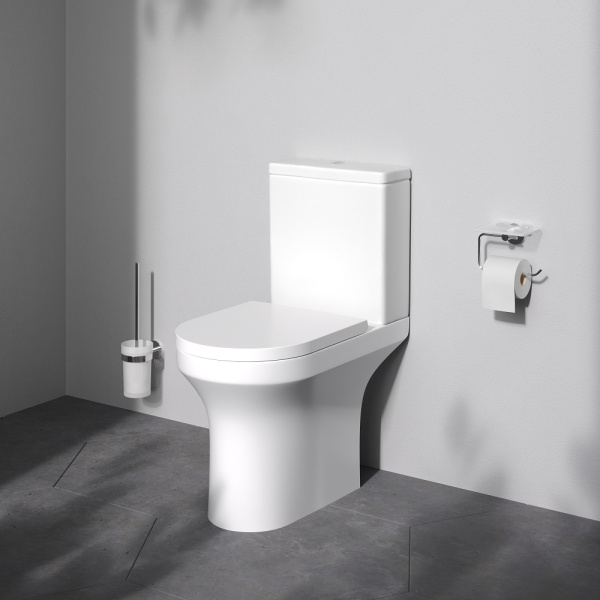 Унитаз компакт Am.Pm X-Joy с сиденьем микролифт C85A8601SC (детальная фотография), напольные