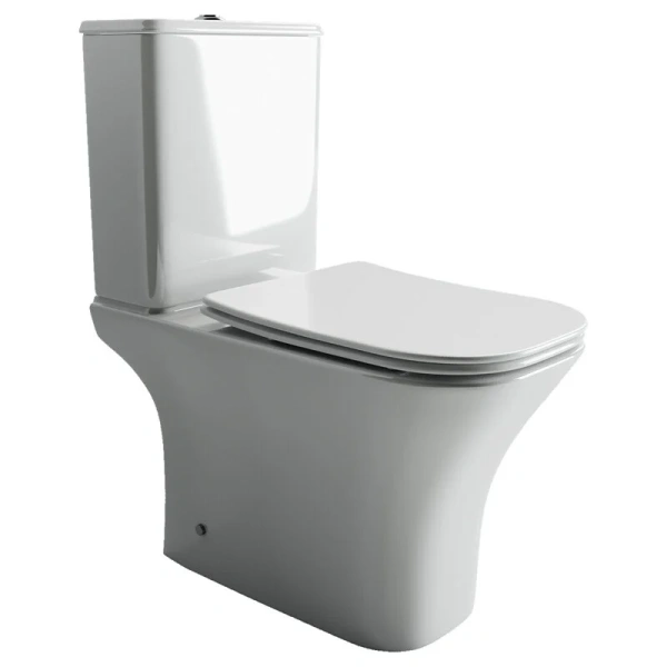 Унитаз компакт Ceramica Nova Alfa с бачком CN9002 (детальная фотография)