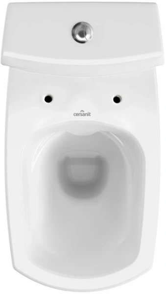 Унитаз с горизонтальным выпуском Cersanit Carina S-KO-CAR011-3/5-COn-DL-w (детальная фотография), современные, hi-tech, прямоугольные