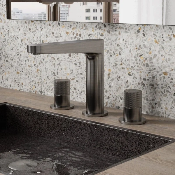 Смеситель для раковины WasserKRAFT Tauber никель 6435 (детальная фотография), другие