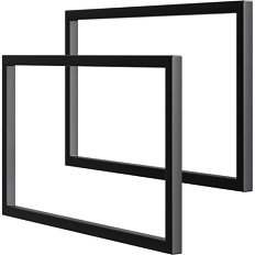 Ножки для тумбы Aqwella Fargo 44 см черные