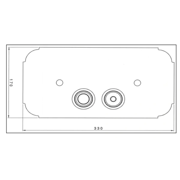 Клавиша смыва Nicolazzi Doccia хром 5542CR (детальная фотография), нет в наличии