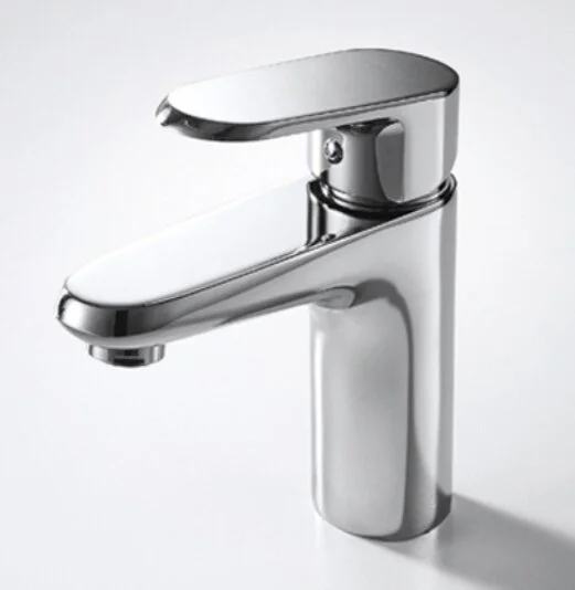 Смеситель для умывальника Bravat Pure F1105161C (детальная фотография), хром