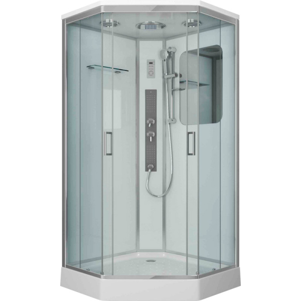 Душевая кабина Niagara Premium 90х90 см стекло прозрачное 60010114GD (детальная фотография)