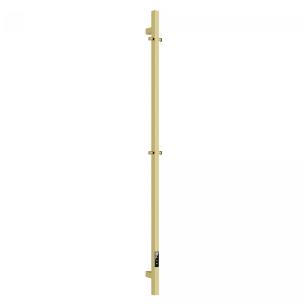 Полотенцесушитель электрический Sancos Linn 7.6x150 см брашированное золото SC13002BG (детальная фотография)