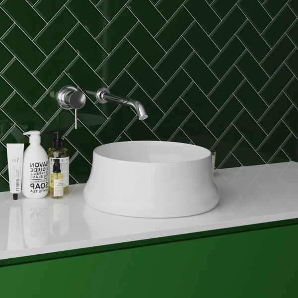 Раковина Grossman 40 см накладная GR-3023 (детальная фотография), 40 см