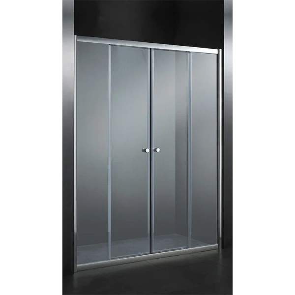 Душевая дверь в нишу Cezares Anima 170 см стекло рифленое Punto ANIMA-W-BF-2-170-P-Cr (детальная фотография)