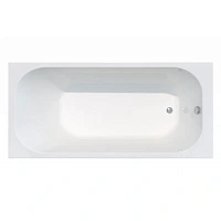 Акриловая ванна Радомир Прованс 1-01-4-0-1-193К, 170 x 75 см, каркас, фронтальный экран, сифон, слив-перелив автомат в комплекте, белая/бронза