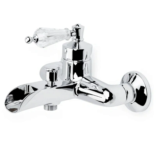 Смеситель для ванны Boheme Vogue хром ручка Swarovski - фото 1