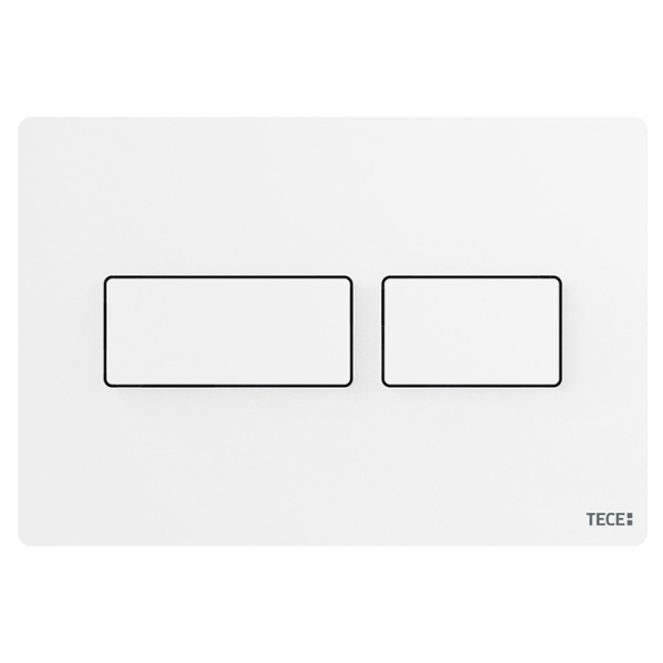 Клавиша смыва Tece TECEsolid белая матовая 9240433 (детальная фотография)