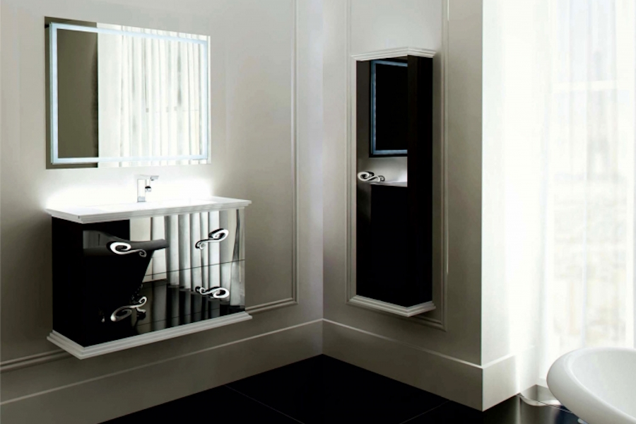 Зеркало La Beaute Loiret с подсветкой 100см ML (детальная фотография), по запросу