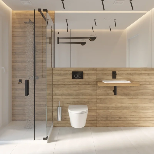 Унитаз подвесной Lavinia Boho Biore безободковый 330402CR (детальная фотография), с горизонтальным, прямым выпуском, с прямым выпуском index_2