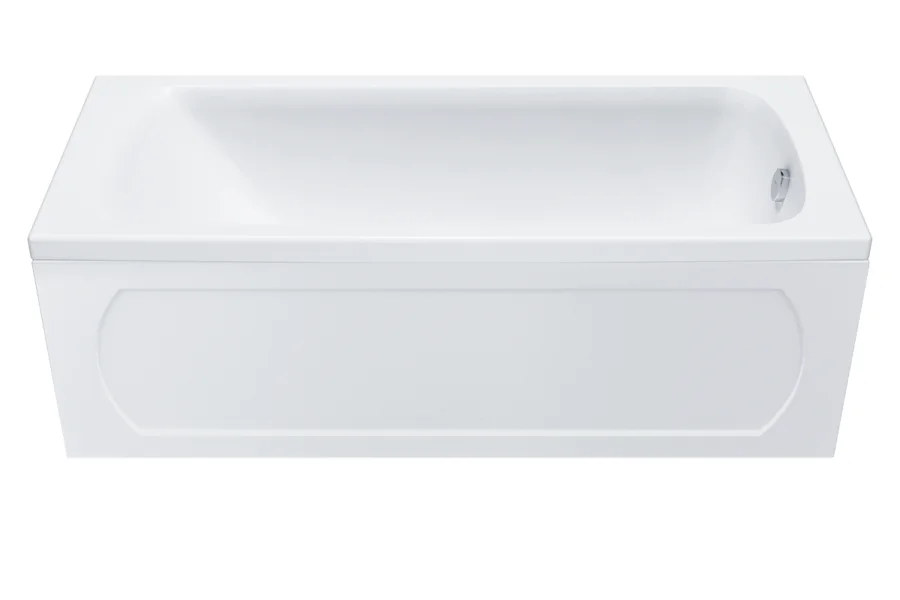 Ванна акриловая 1ACReal Gamma 120, 120 х 70 см, белая, BBA-GA127X0-00U Щ0000028714 (детальная фотография), 120 см