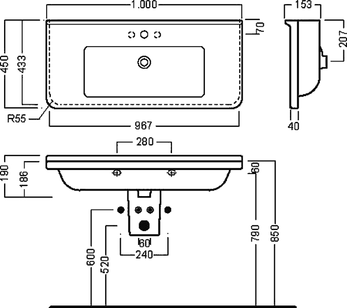 Схема (детальная фотография), прямоугольной формы