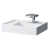 Раковина накладная левая, цвет белый матовый, Laufen Kartell