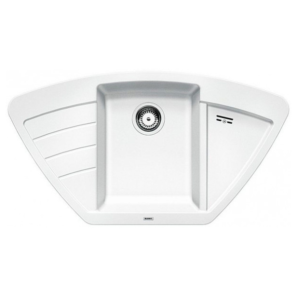 Мойка для кухни, цвет белый, Blanco Zia 9 E 514758 (детальная фотография)