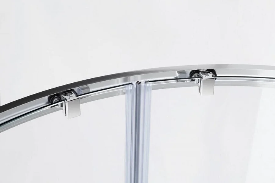 Душевой уголок Cezares Molveno 120х90 см стекло рифленое профиль хром MOLVENO-RH-2-120/90-P-Cr (детальная фотография), раздвижные