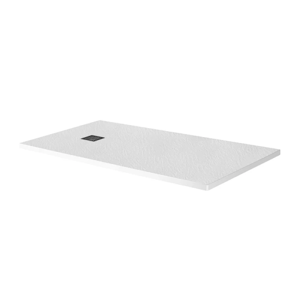 Душевой поддон BelBagno Uno 160х90 см накладка черная матовая TRAY-MR-UNO-AH-160/90-35-W-NO (детальная фотография)