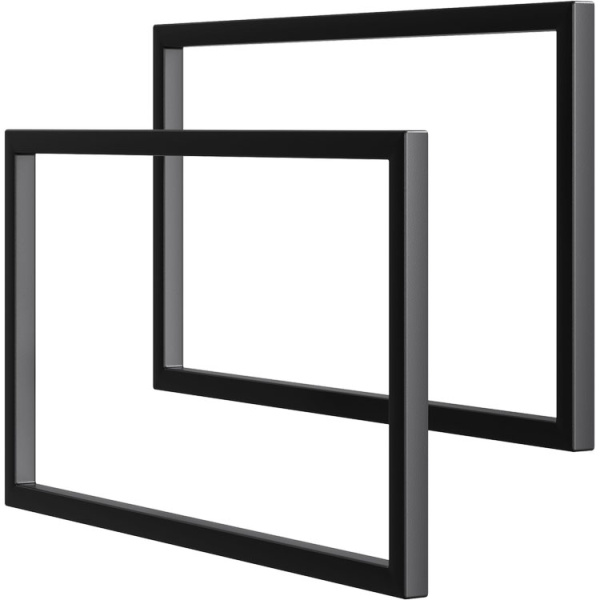 Ножки для тумбы Aqwella Fargo 44 см черные FRGN440 (детальная фотография)