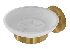 Мыльница Cezares Relax брашированное золото