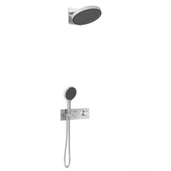 Душевой комплект Vincea хром VSFW-422TI3CH (детальная фотография)